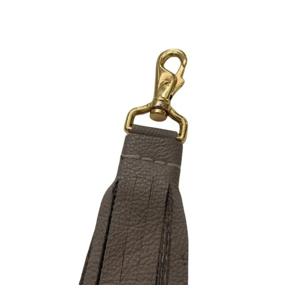 Leather Fringe Tassel Key Chain Purse Charm - Picture 5 of 6